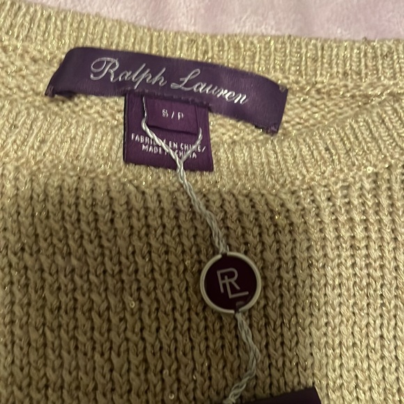 $1690 Polo Ralph Lauren’s  Purple label ladies  luxurious sweater made in china. - Picture 6 of 11